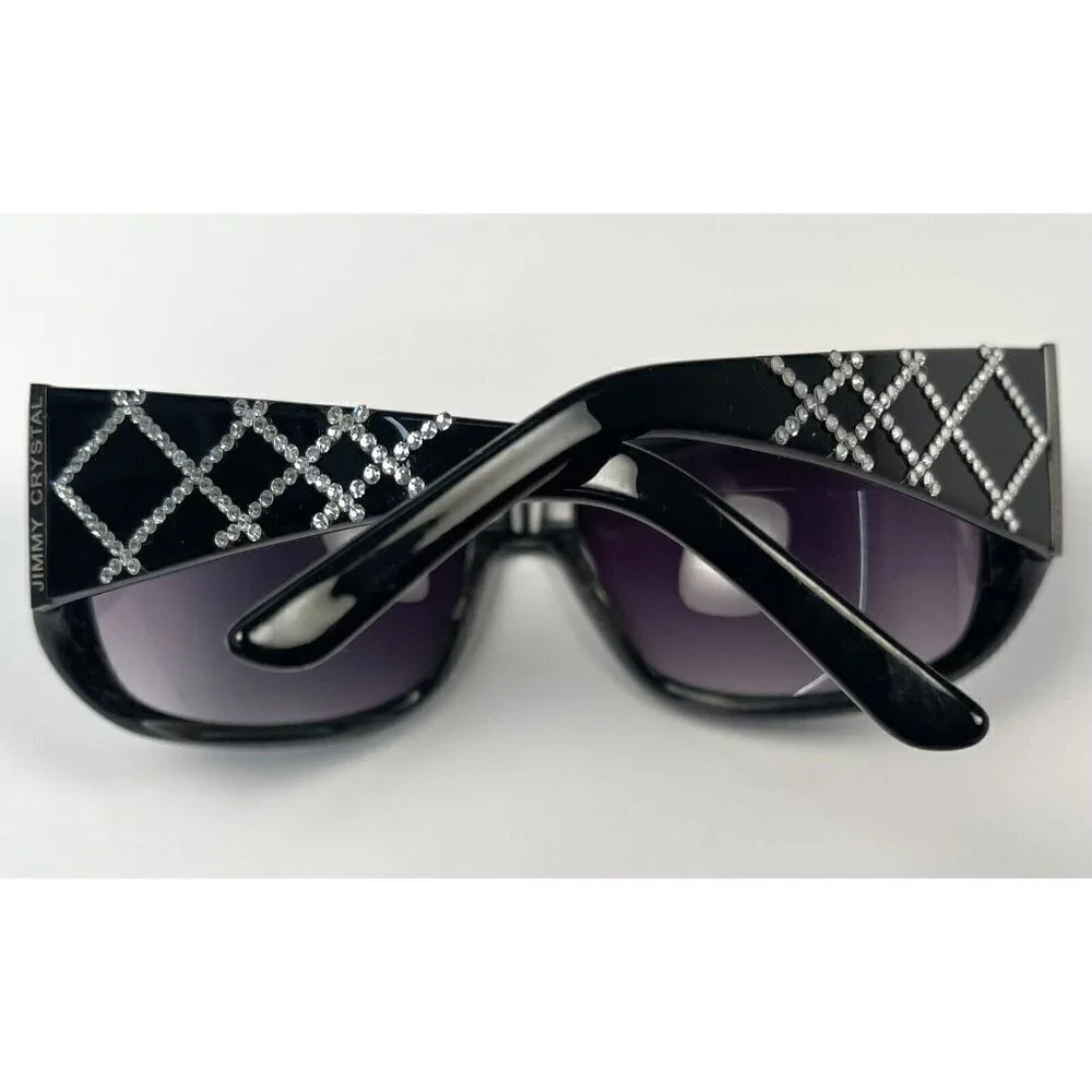 Jimmy Crystal Polarized Black Sunglasses - Picture 5 of 8